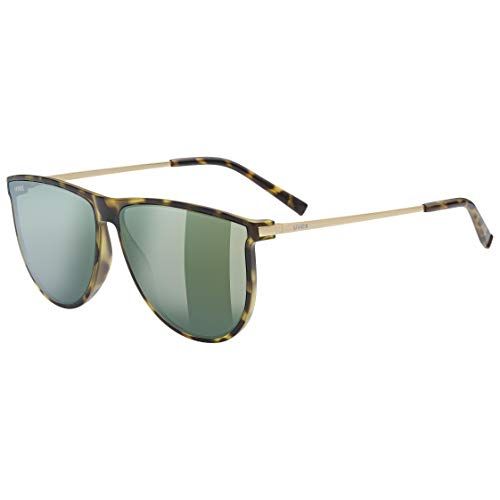 UVEX LGL 47 Glasses - havanna matt/mirror green