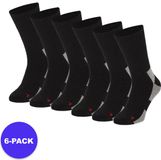 Apollo Thermo Wandelsokken Zwart Maat 46/48 6-Pack
