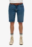 Superdry Vintage Straight Shorts Heren Buck Blue W28