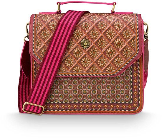 Pip Studio Frances Crossbody Tas Dames Imani Rood