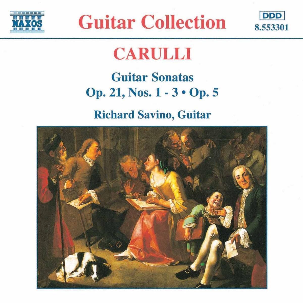 OUTHERE Ferdinando Carulli: Sonate Per Chitarra Nr 1-3 Opus 21 - Sonata Opus 5