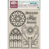 Stamperia - Acrylic Stamp for Scrapbooking, Albums, Card Making, and Bullet Journalling, Transparent, Long Lasting, Easy to Clean, Perfect for Crafts and Gifting (Master of Magic, Gothic Elements)