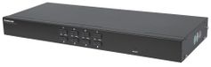 Intellinet 8-Port Rackmount KVM Switch - Combo USB + PS/2 - Cables Included