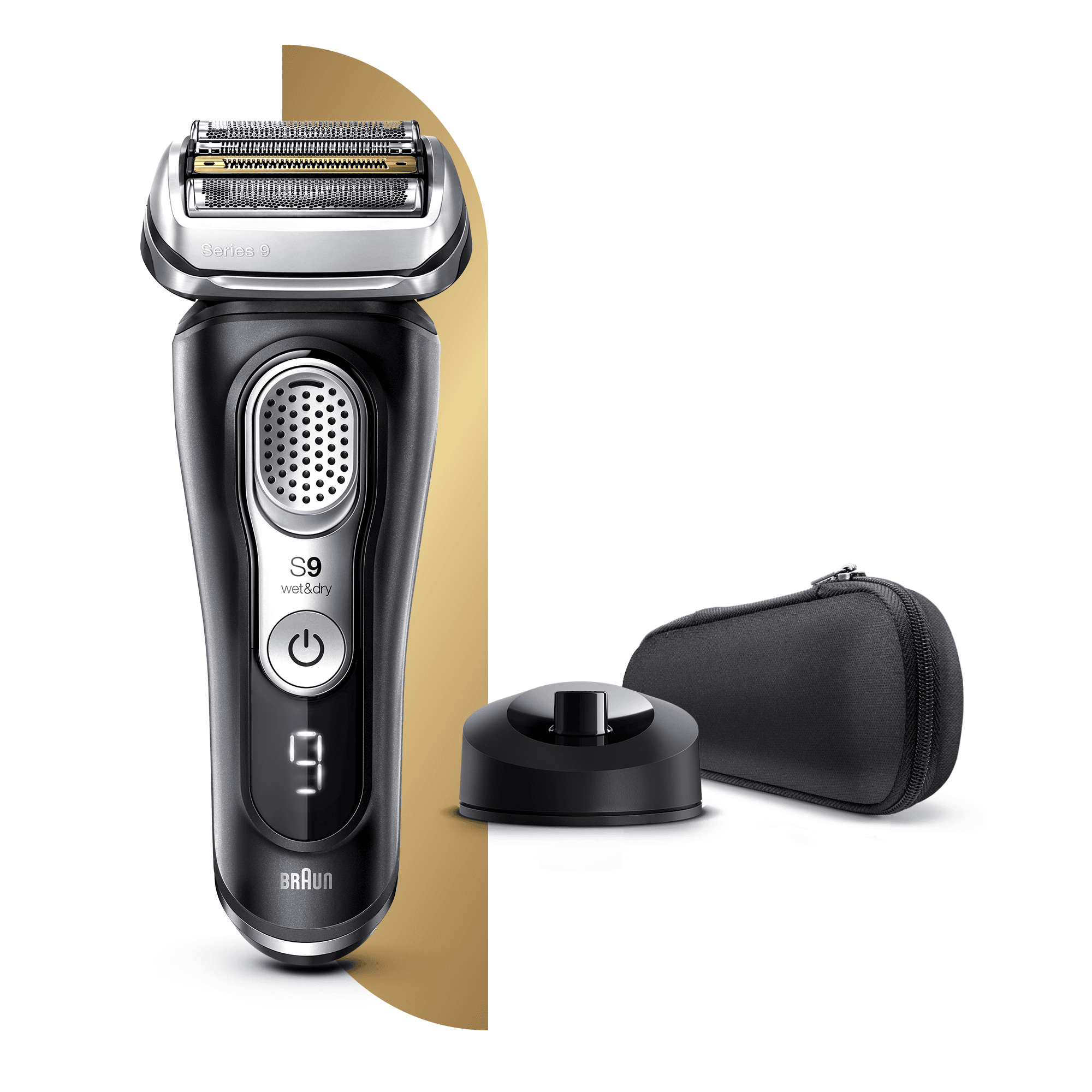 【tu tana】Braun Series 9 9345s-V Braun Series 9 9340s Elektrisch Scheerapparaat | Zwart