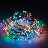 Zarivy Led-lichtsnoer voor buiten, meerkleurig, 180 cm, 6,8 m lengte