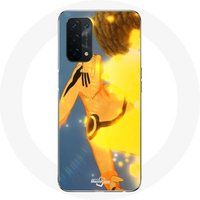 Maniacase Case voor Oppo A74 5G Naruto Kurama Manga Poster