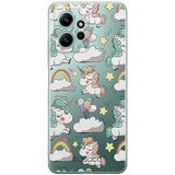 ERT GROUP mobiel telefoonhoesje voor Xiaomi REDMI NOTE 12 4G origineel en officieel erkend Babaco patroon Unicorn 001