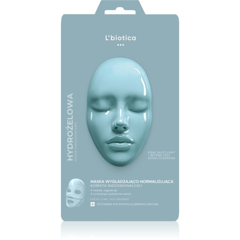 L'biotica Estetic Clinic Acid Treatment Smoothing and Normalizing Dermo Hydrogel Mask 1pc