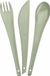 Koziol Rio set de couverts, 3-delig, vert éucalyptus