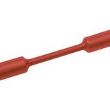 HellermannTyton 333-32402 Tube thermorétractable sans adhésif Rouge 24 mm 8 mm Rapport de rétreint :3:1 par mètre