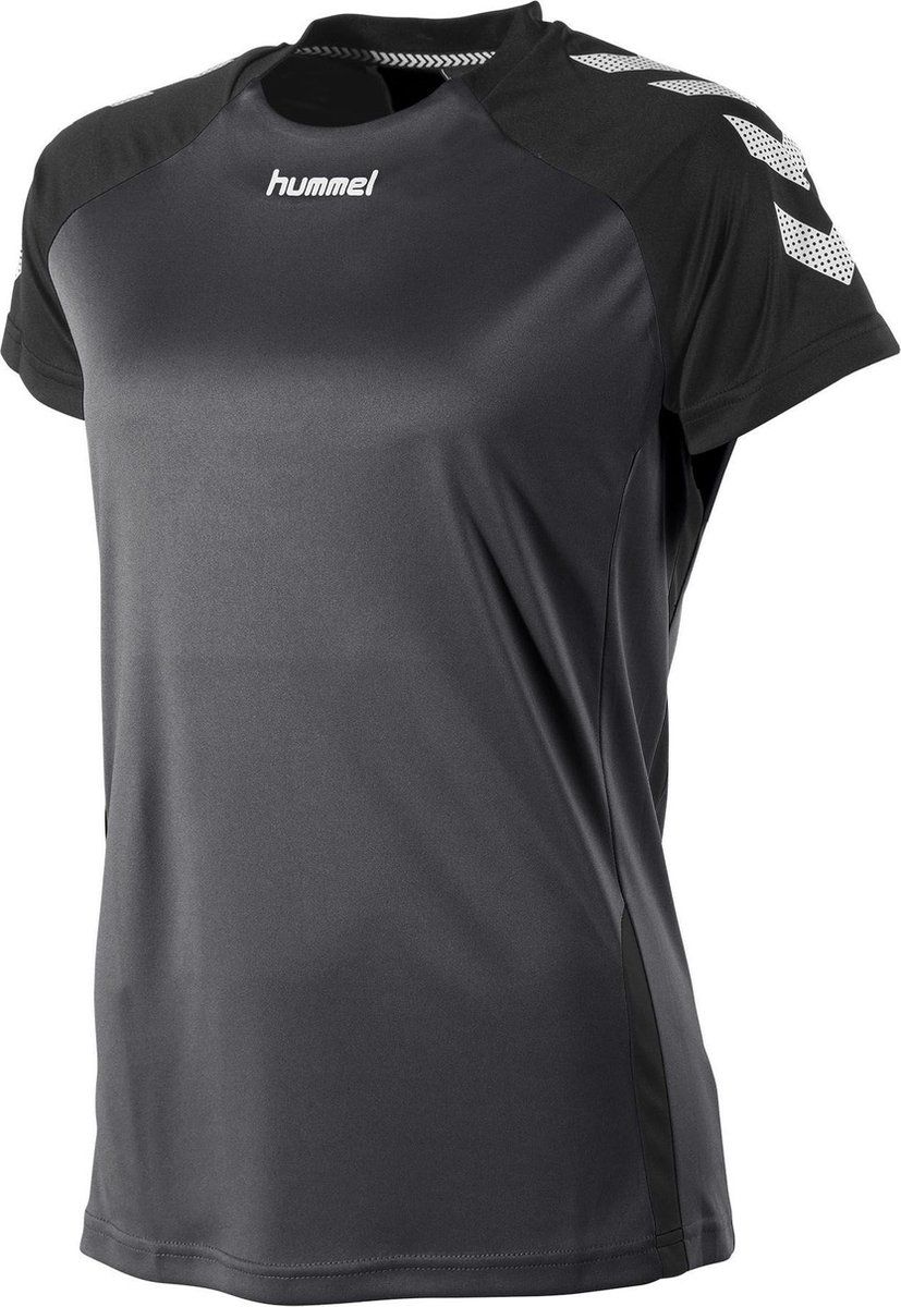 Hummel Aarhus Shirt Ladies Sportshirt - Zwart - Maat XL