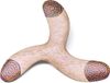 Australian Treasures Boemerang Adventure Rood – Driebladig Ontwerp voor Beginners (22 cm)