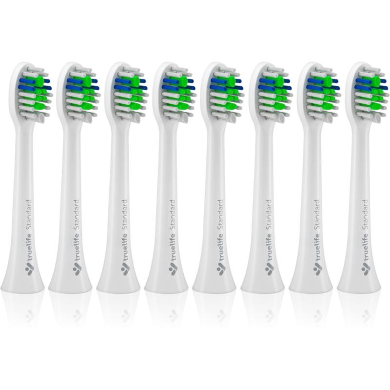 TrueLife SonicBrush Compact Black Electric Toothbrush with 8 Replacement Heads