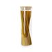Yoko Design voorraadpot, 1200 ml, met houten deksel