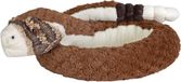 Wild Republic Peluche serpent à sonnettes - 137 cm - brun