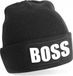 Bellatio Decorations bonnet - Boss - noir - Taille unique