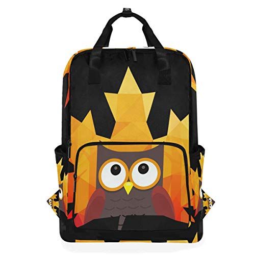 MONTOJ Reizen Rugzak Leuke Uil Schilderen School Rugzak - 4793866826711