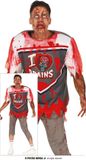 Fiestas Guirca Herenkostuum Zombie Rugby Player Maat M