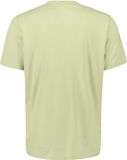No Excess Melange T-shirt met knoopsluiting - Groen - XL