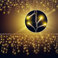 deuba 600 LED Lichtsnoer - 20 m - Warm Wit - Buitenverlichting