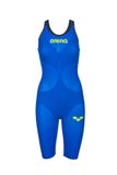 Arena Damesbadpak Powerskin Carbon Air2 Cb Blauw Mouwloos