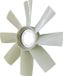 HELLA Ventilateur de refroidissement pour moteur, diamètre 750 mm, adapté pour VOLVO FH12