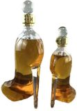 Bouteille de vin, 750 ml. Verre à vin raffiné avec une forme haute et élancée, soufflé à la main.
