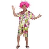 WIDMANN Hawaiano hemd shorts kostuum volwassenen party en carnaval 980