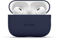 DECODED Étui en silicone pour AirPods - Adapté aux AirPods Pro 3 - Bleu