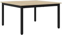 vidaXL Table basse Chêne Sonoma 80 x 80 x 45 cm Bois traité