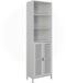 Vicco Liora Badkamerkast – 48 x 170 cm met 2 deuren Wit