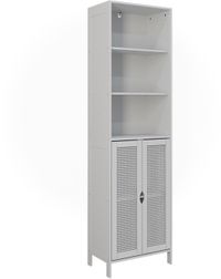 Vicco Liora Badkamerkast – 48 x 170 cm met 2 deuren Wit