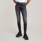 G-Star Lhana Skinny Wmn Jeans Dames Faded Black Magnet Katoen/Elastaan W26L32