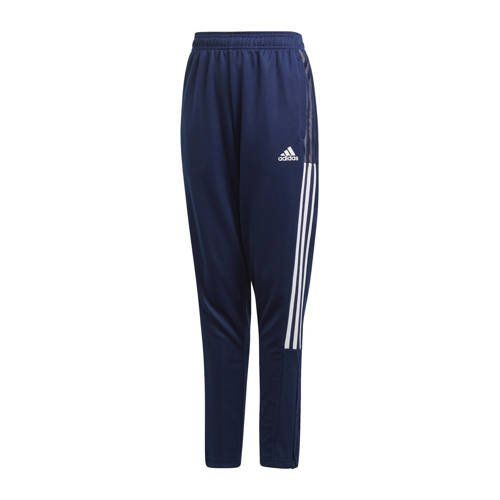 Adidas Performance Tiro 21 voetbalbroek donkerblauw