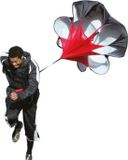 Precision Training Parachute Power Speed Chute 90 cm noir/rouge