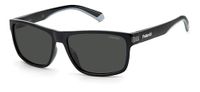 Polaroid PLD 2121/S 08A M9 58 Black Grey Sunglasses