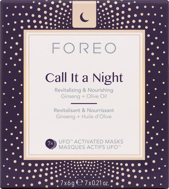 FOREO Call it a Night Face Mask for UFO™ - 7 stuks