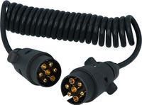 Carpoint Spiraal Verlengkabel voor aanhangwagen, 7p > 7p stekker/stekker