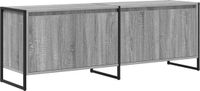 vidaXL TV-meubel 140 x 36 x 49,5 cm sonoma grijs bewerkt hout