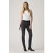 Levi's 724 High Rise Straight Jeans Dames Zwart