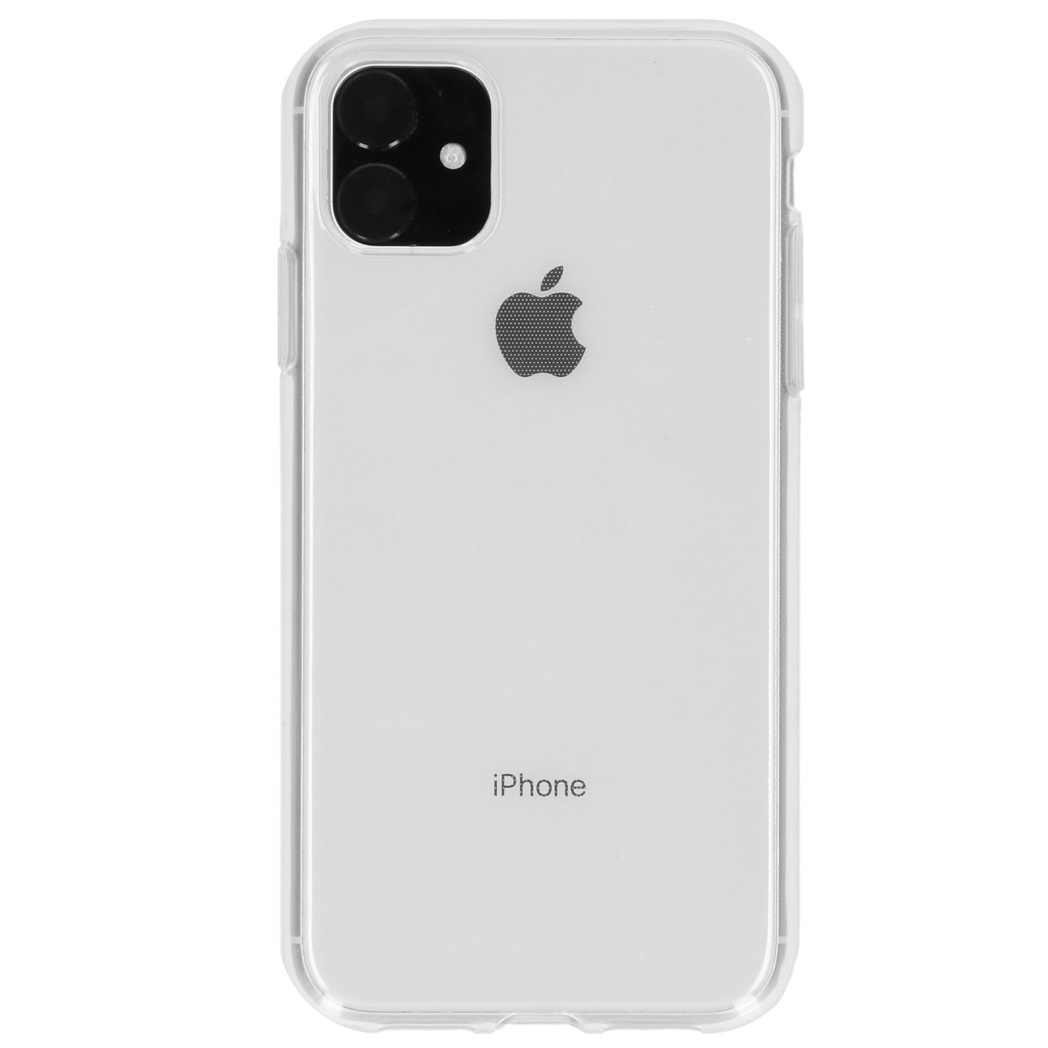 Accezz Clear Backcover iPhone 11 hoesje - Transparant