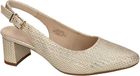 Gabor - Dames Sandalen met hak - GOUD - Maat 39