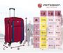 Peterson Serie - Valise de voyage - Rouge/Bleu - Souple - Polyester - 58 cm