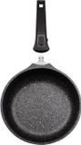 GSW Wok Easy Click, 28 cm, gietaluminium, inductie, VITAFLON GRANIT coating, PFAS-vrij, afneembaar handvat