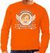 Bellatio Decorations Oranje Koningsdag Willem drinking team sweater heren XL - Katoen - Mannen