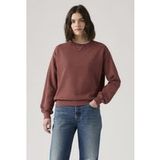 Levi's Heritage Crew H225 Garment Dye Andorra G Taille : XS | Sweaters Outlet | Femmes | Brun