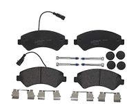 Brembo A.B.S. All Brake Systems Remblokken – Set 4-delig – Incl. Slijtage-indicator – ECE-R90