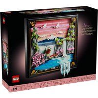 LEGO® Art Landschap met Japanse Kersenbloesems Wanddecoratie - 31218