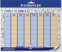 STAEDTLER Lumocolor family planner set 641 FP whiteboardmarker blauw 1 stuk(s)