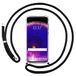 Transparante Oppo Transparante beschermhoes voor Oppo Find X5 Pro 5G met zwart koord